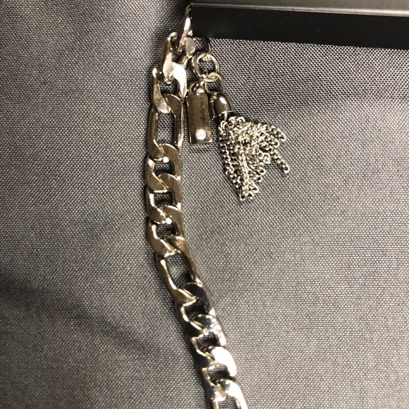 Simply Vera Vera Wang Silver Chain Necklace with Charms - Picture 5 of 6